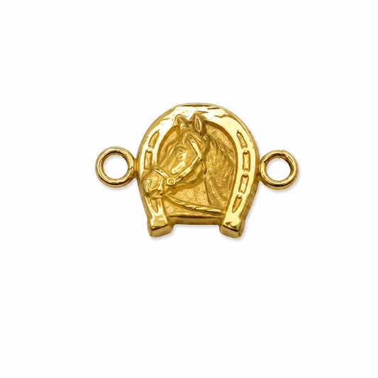 Herraje Caballo Oro amarillo 18k 0,51 Gr / 1 Cm