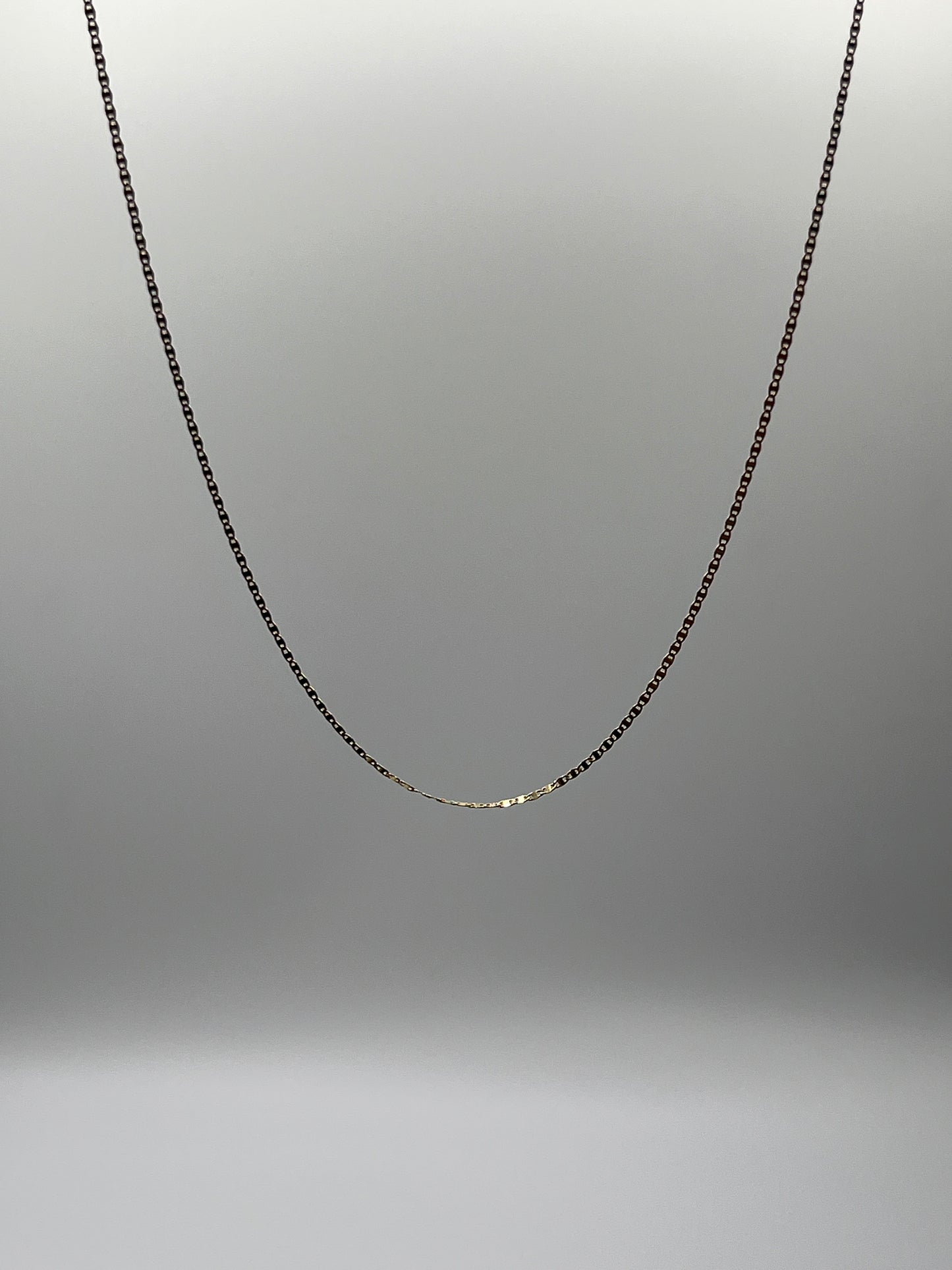 Cadena It plana Oro amarillo 18k +3 / 1,13 Gr / 1,02 mm / 45 Cm