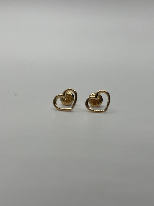 Topos Corazon Oro amarillo 18k 0,72 Gr / 10 mm
