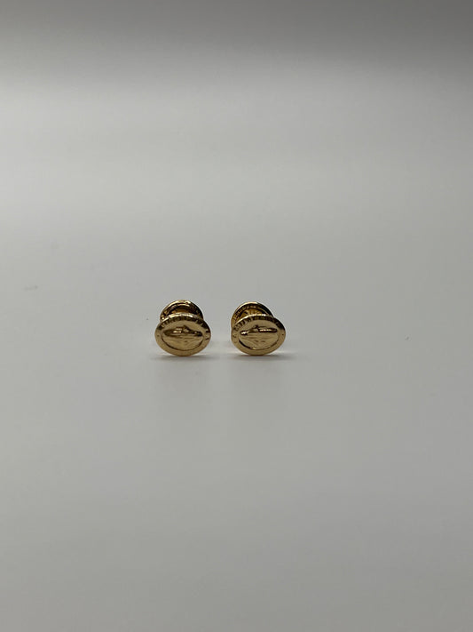 Topos Virgen Milagrosa Oro amarillo 18k 0,57 Gr / 7 mm