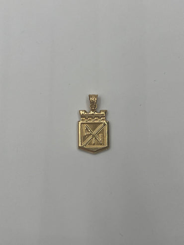 Dije Atletico Nacional Oro amarillo 18k 0,65 Gr / 10,9 mm / 1,5 Cm
