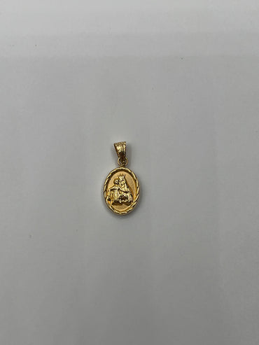 Dije Maria Auxiliadora Oro amarillo 18k 0,62 Gr / 9,3 mm / 1,2 Cm