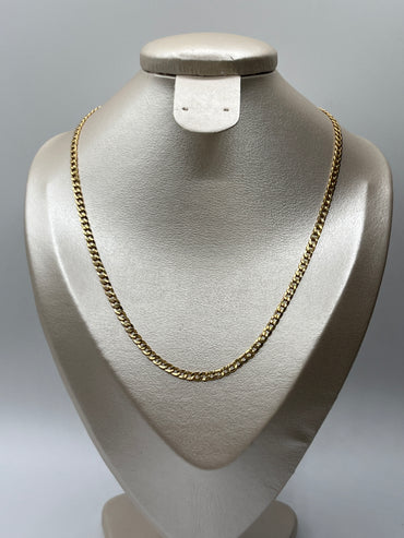Cadena It cubana Oro amarillo 18k 6,90 Gr / 3,25 mm / 60 Cm