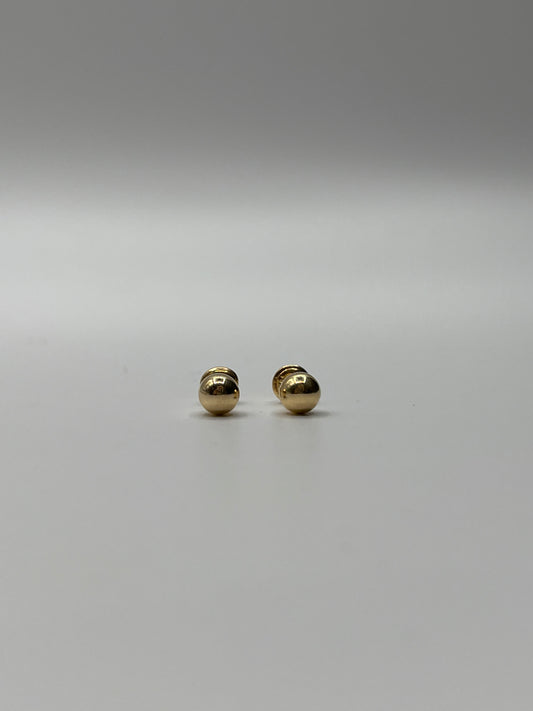Topos Bola Lisa Oro amarillo 18k 0,67 Gr / 6 mm