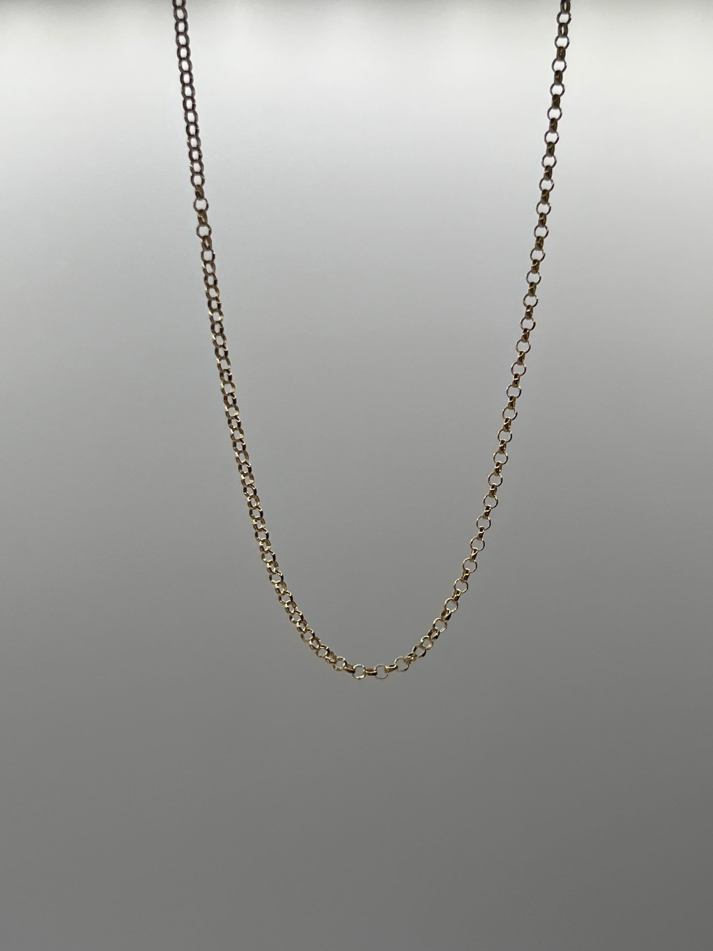 Cadena It Rolon Oro amarillo 18k +3 / 1,25 Gr / 1,80 mm / 45 Cm