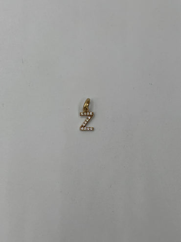 Dije Letra Z Oro amarillo 18k 0,47 Gr / 5,40 mm / 1 Cm
