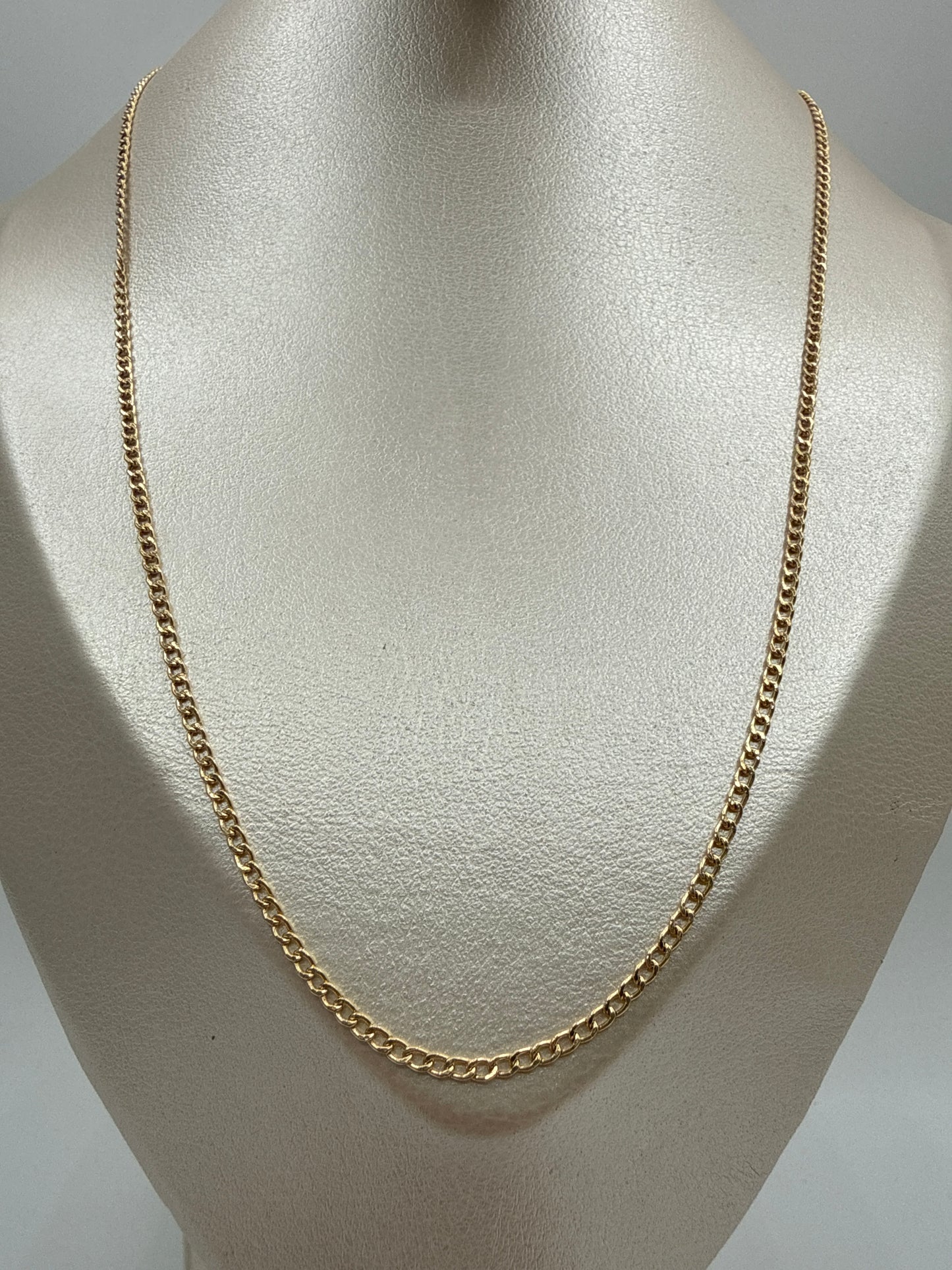 Cadena It Mini Cubana Oro amarillo 18k 2,73 Gr / 1,80 mm / 60 Cm