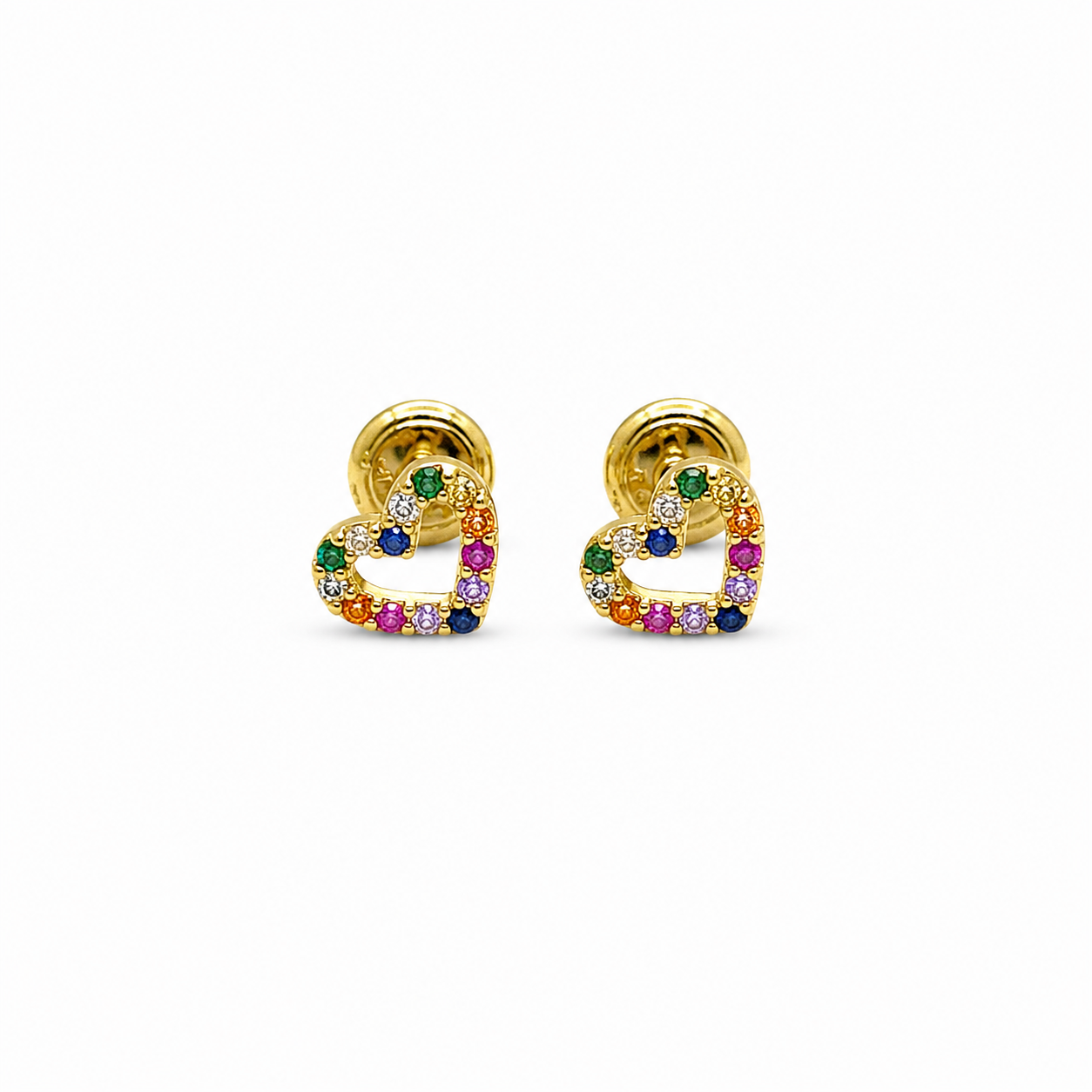 Topos Corazon Multicolor 0,77 Gr / 4 mm