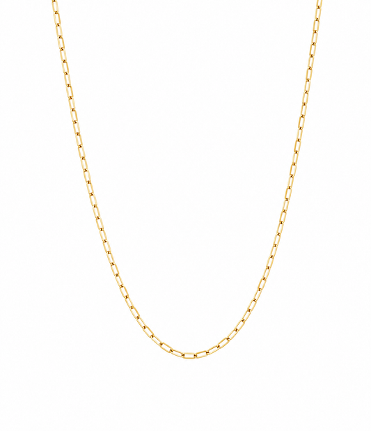 Cadena It Eslabon Oro amarillo 18k +3 / 1,29 Gr / 1 mm / 45 Cm