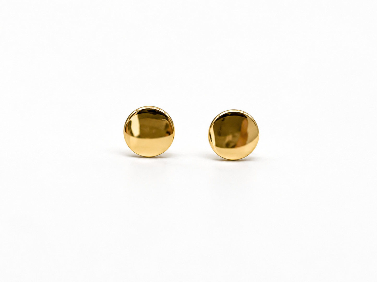 Topos Circulo Plano Liso Oro amarillo 18k 0,82 Gr / 6,95 mm