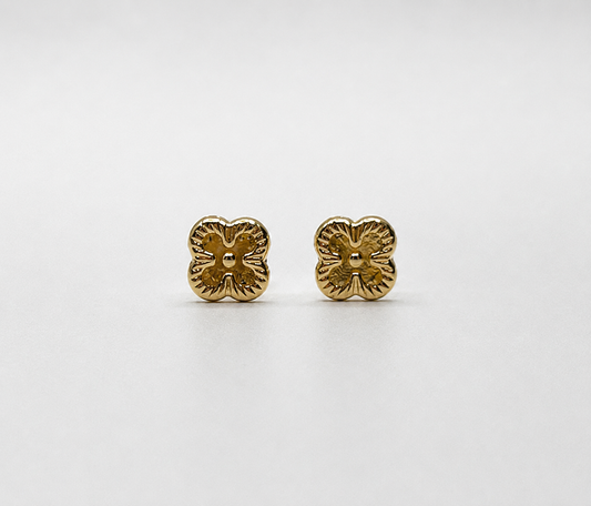 Topos Flor Oro amarillo 18k 0,60 Gr / 6 mm