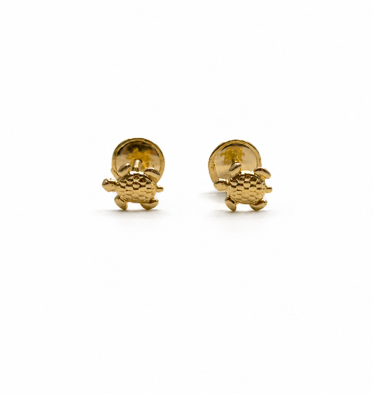 Topos Tortuga Oro amarillo 18k 0,56 Gr / 4,7 mm