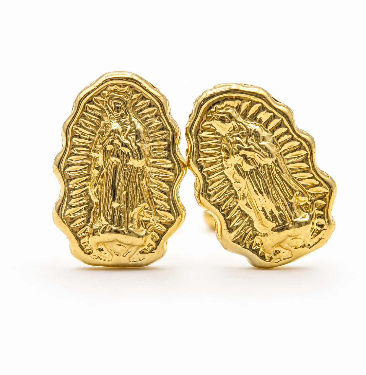 Topos Virgen Guadalupe Oro amarillo 18k 0,97 Gr / 5 mm