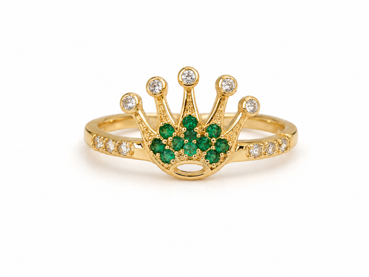 Anillo RX Oro amarillo 18k / Talla 6 1/2 / 1,89 Gr / 10 mm