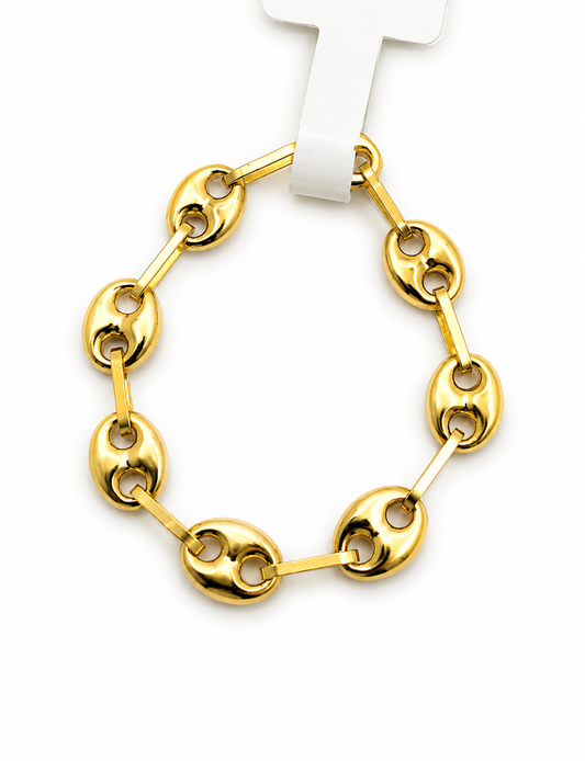 Anillo GC Oro amarillo 18k / Talla 11 3/4 / 0,94 Gr / 4,6 mm