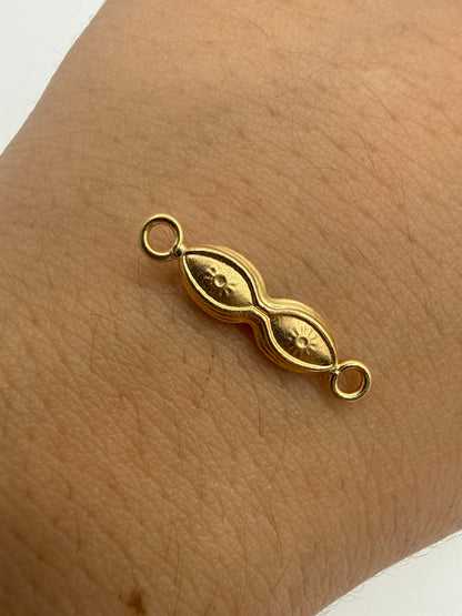 Herraje Santa Lucia Oro amarillo 18k 0,37 Gr / 20 Cm