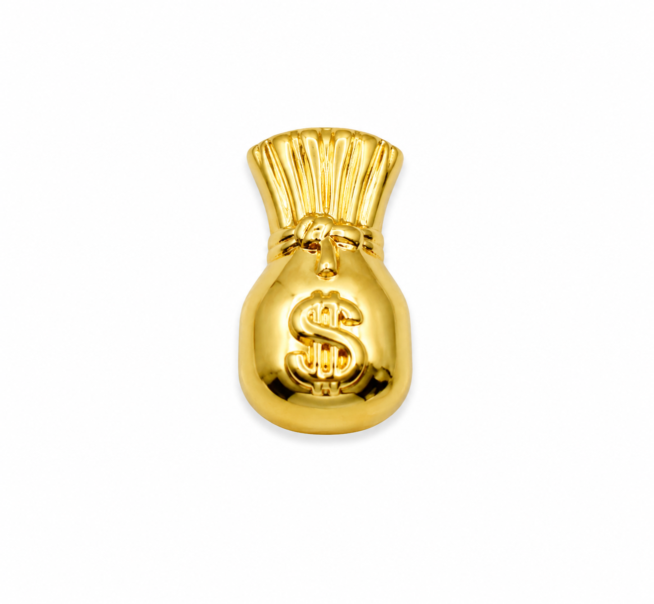 Herraje Bolsa Dinero Oro amarillo 18k 0,29 Gr / 1 Cm