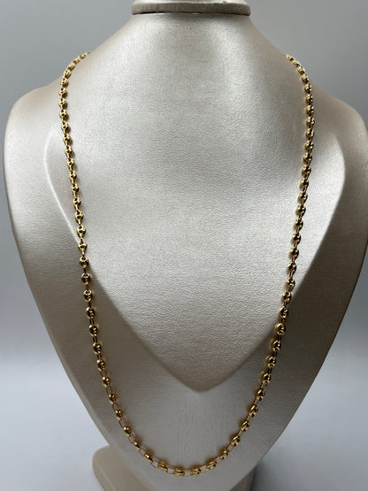 Cadena GC Oro amarillo 18k 7,95 Gr / 4,30 mm / 60 Cm