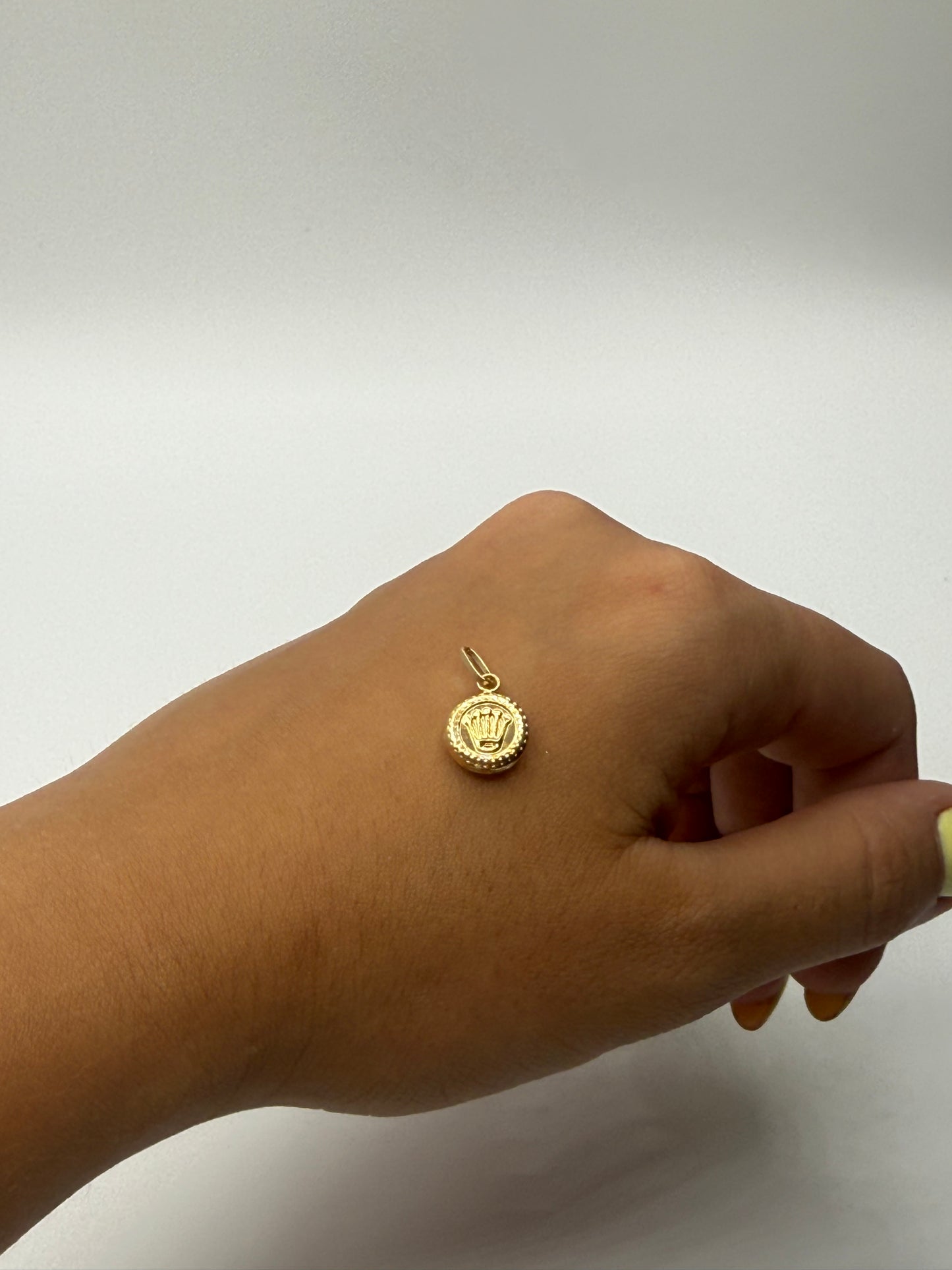 Dije RX Oro amarillo 18k 0,51 Gr / 10 mm / 1 Cm