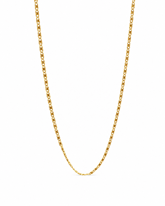 Cadena It Plana Oro amarillo 18k +3 / 1,23 Gr / 1,10 mm / 50 Cm