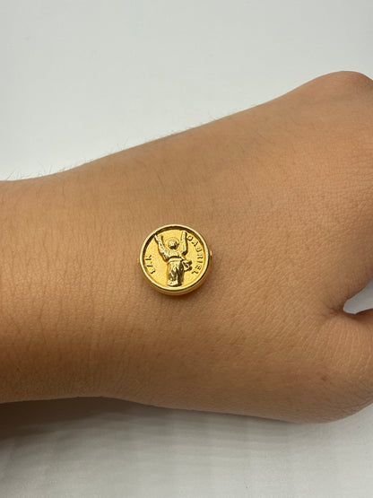 Herraje San Gabriel  Oro amarillo 18k 0,63 Gr / 1,1 Cm