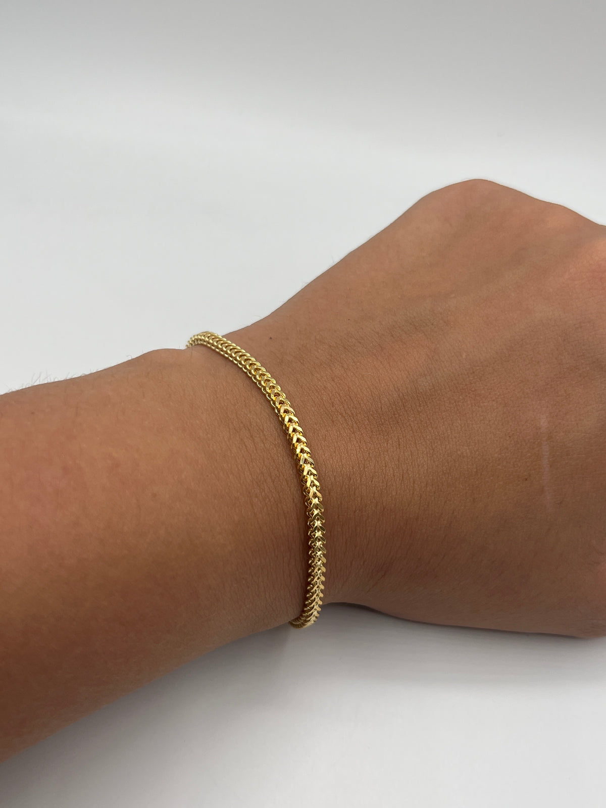 Pulso It Franco Oro amarillo 18k +2 / 3,65 Gr / 1,70 mm / 19 Cm
