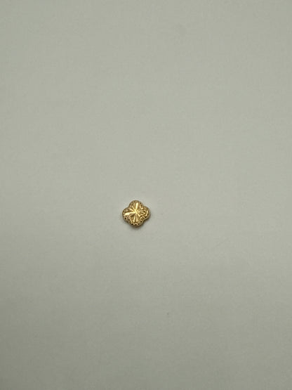 Herraje trebol Oro amarillo 18k 0,25 Gr / 0,82 Cm