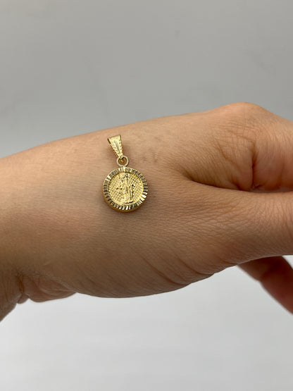 Dije virgen milagrosa Oro amarillo 18k 1,09 Gr / 11,60 mm / 1,5 Cm