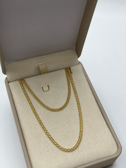 Cadena It China Oro amarillo 18k 7,36 Gr / 2,40 mm / 60 Cm