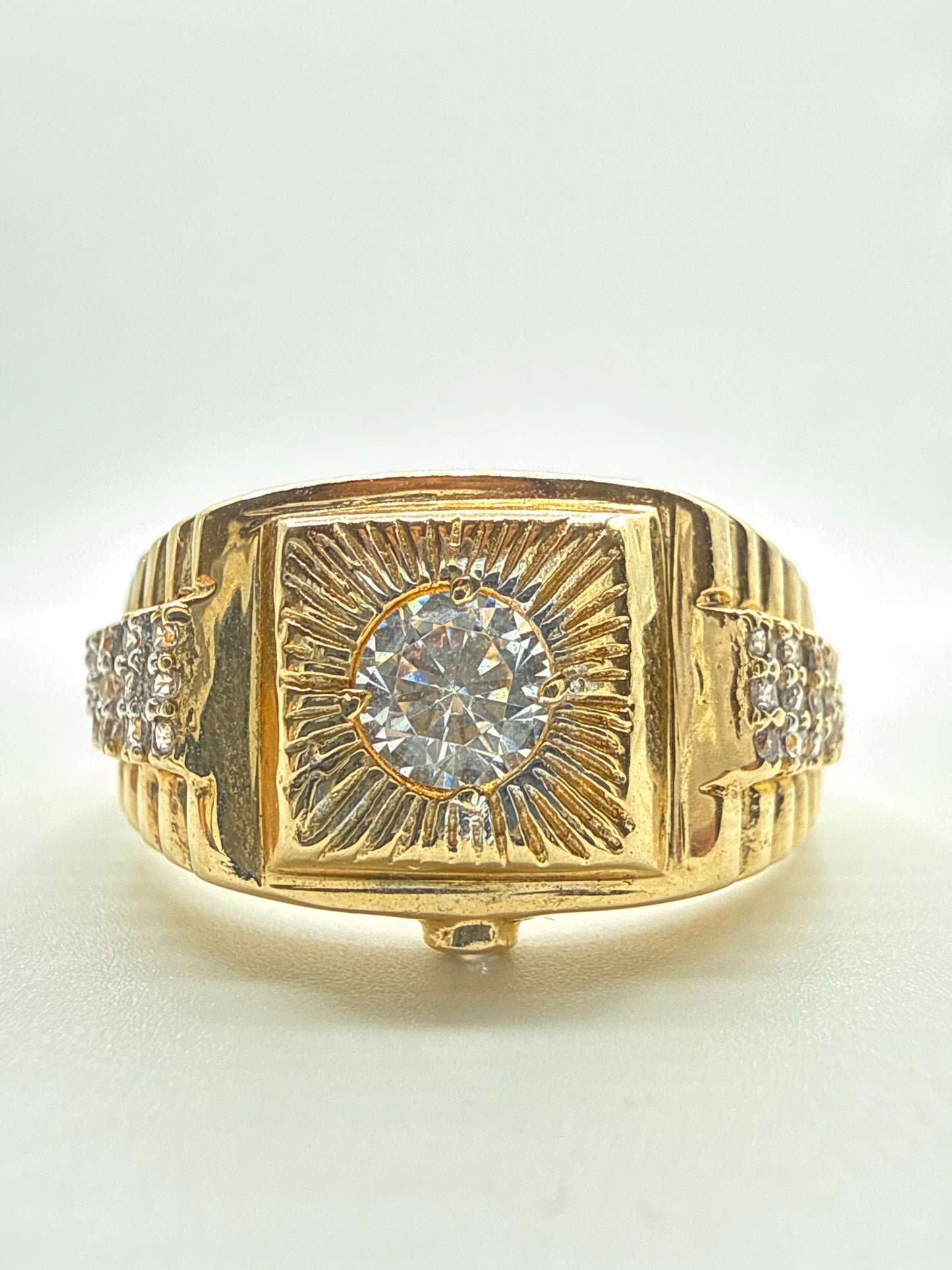 Anillo Circon blanco / Talla 11 / 5,33 Gr / 11 mm