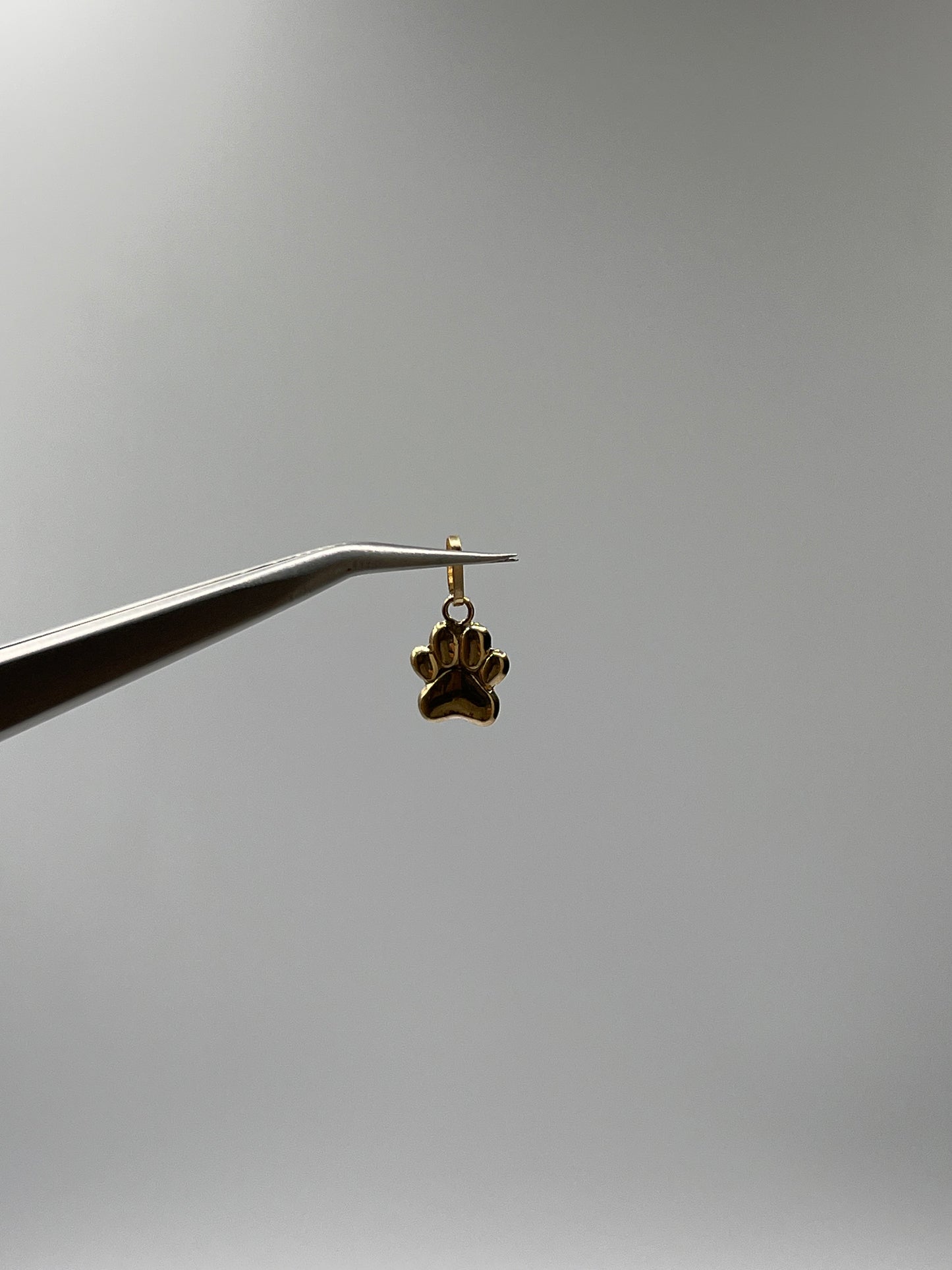 Dije Huella Oro amarillo 18k 0,28 Gr / 7,8 mm / 0,9 Cm