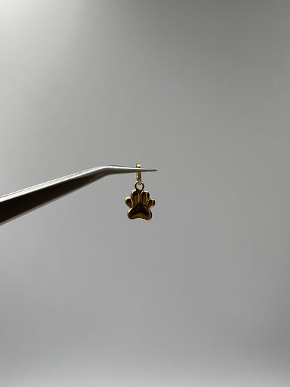 Dije Huella Oro amarillo 18k 0,28 Gr / 7,8 mm / 0,9 Cm
