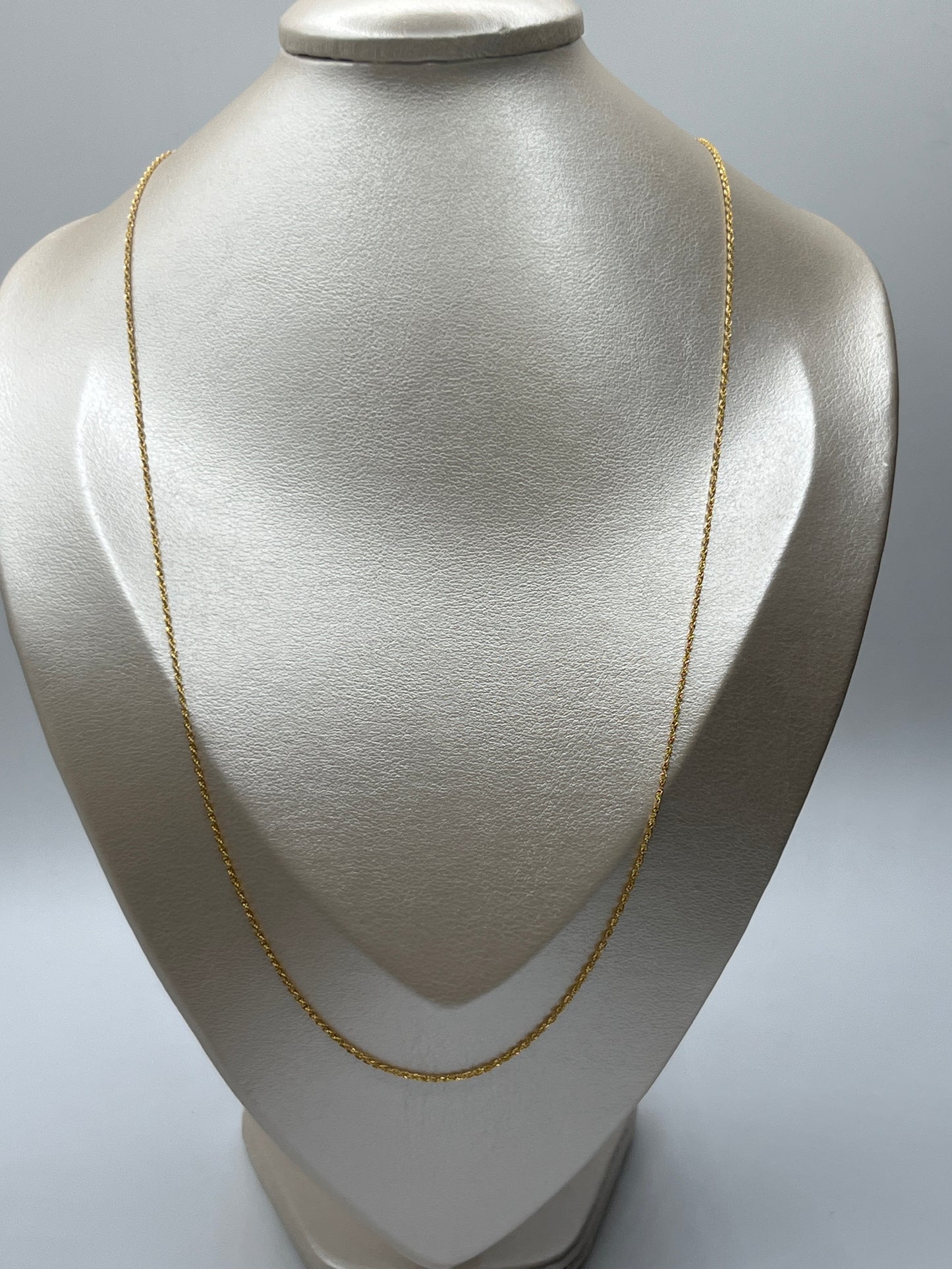 Cadena It Mini Lazo Oro amarillo 18k +3 / 1,11 Gr / 1 mm / 60 Cm