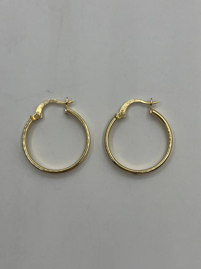 Candonga Lisa Oro amarillo 18k 1,54 Gr / 2,3 Cm