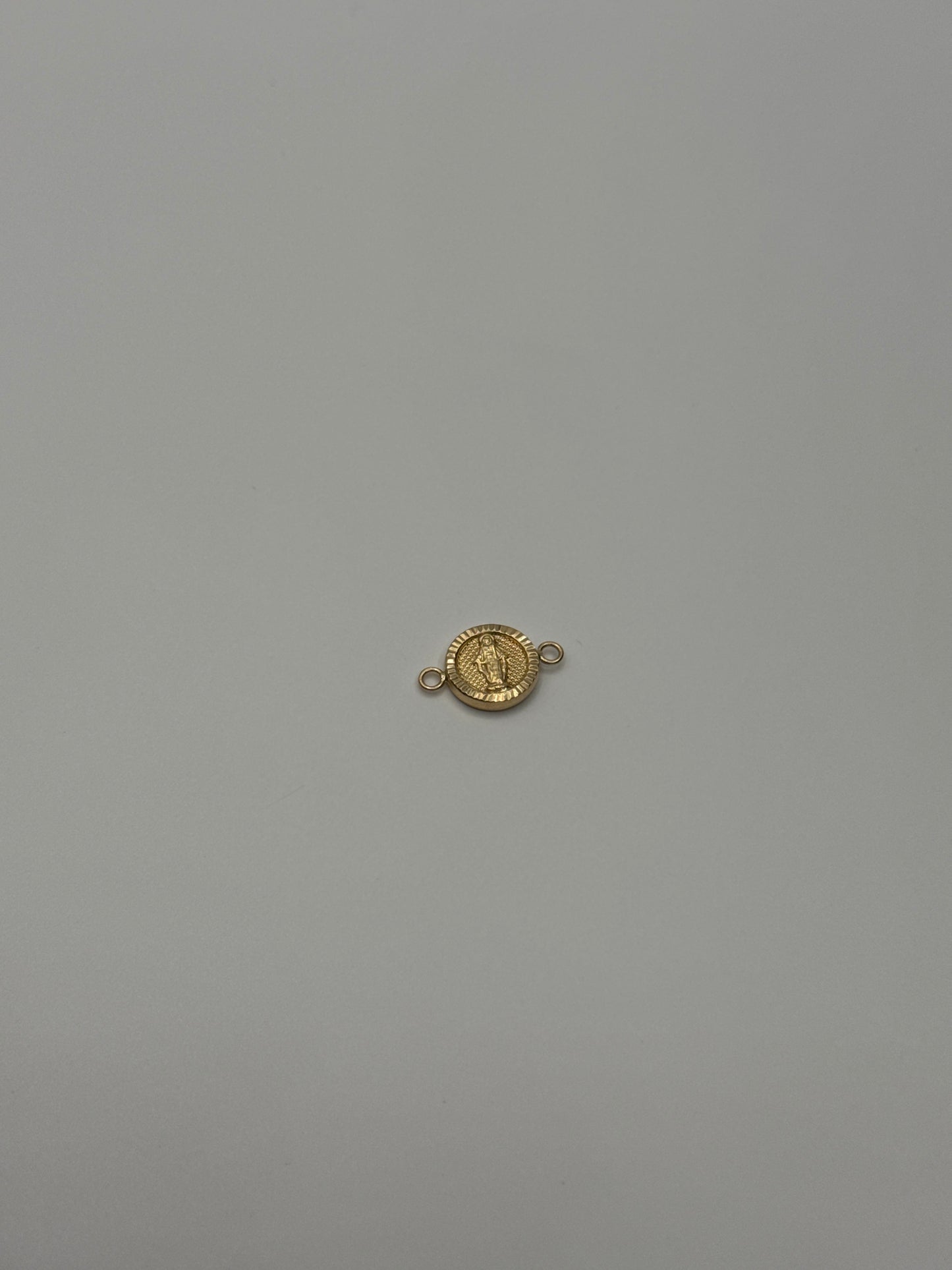 Herraje Virgen Milagrosa Oro amarillo 18k 0,82 Gr / 1,15 Cm