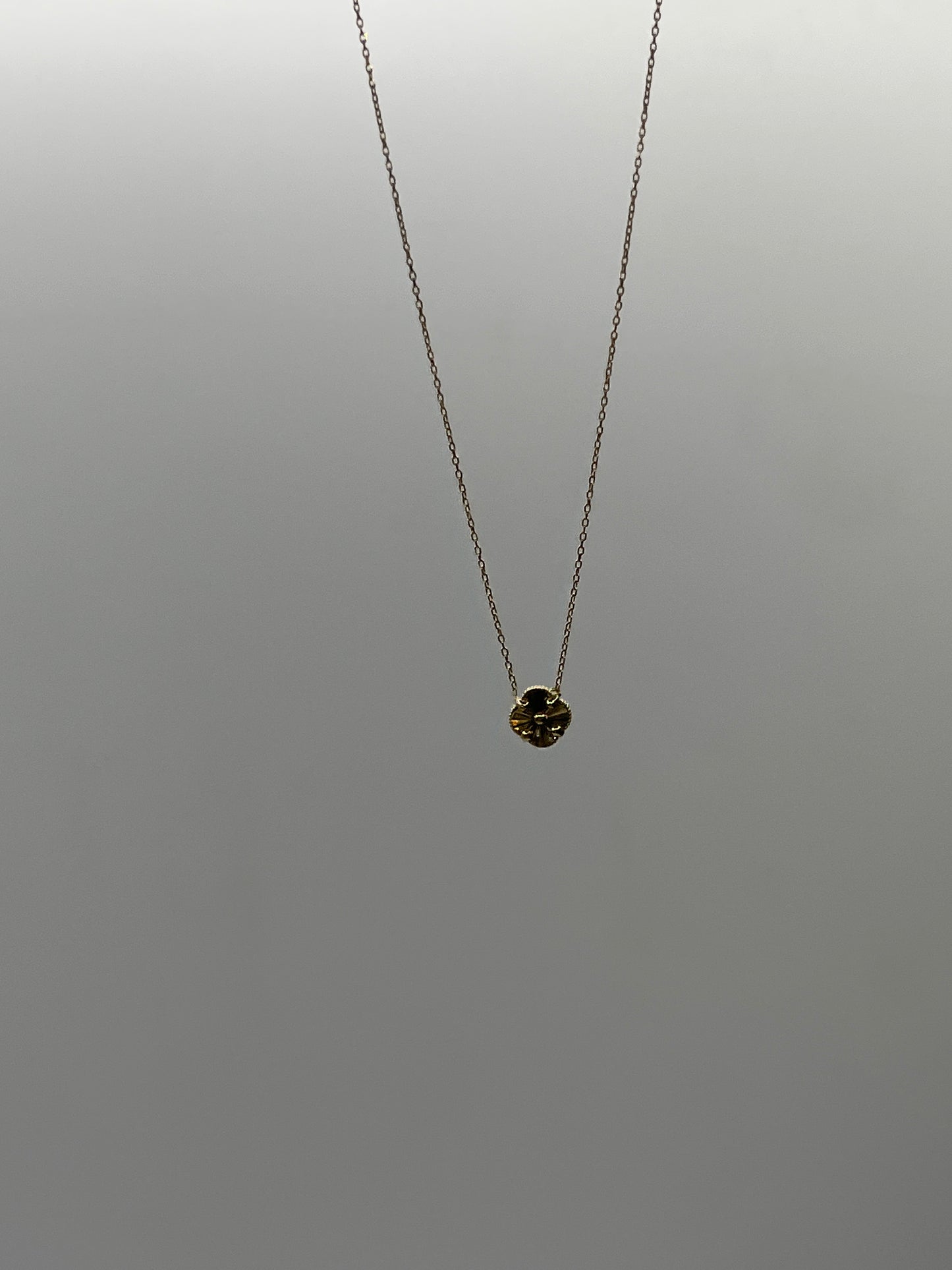 Cadena It trebol eslabon Oro amarillo 18k +3 / 1,42 Gr / 6 mm / 45 Cm