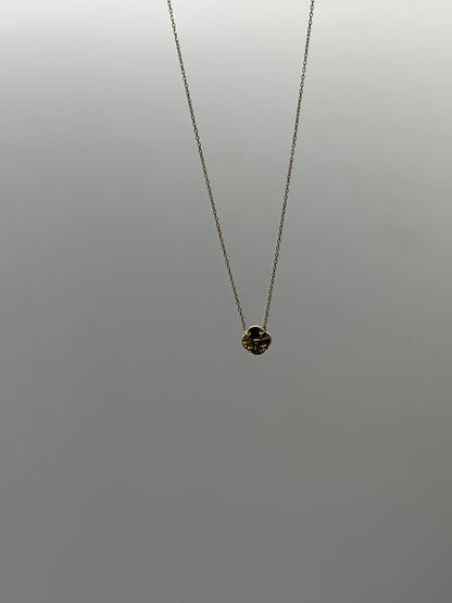 Cadena It trebol eslabon Oro amarillo 18k +3 / 1,42 Gr / 6 mm / 45 Cm