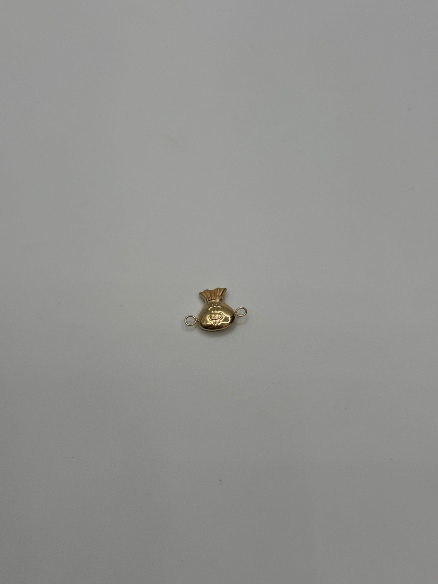 Herraje Bolsa dinero Oro amarillo 18k 0,62 Gr / 1,2 Cm