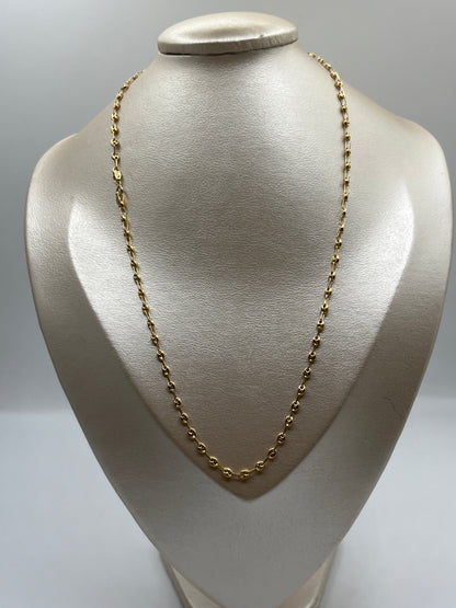 Cadena GC Oro amarillo 18k +1 / 5,00 Gr / 3,10 mm / 50 Cm