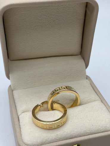 Candonga Lisa VSC Oro amarillo 18k 3,07 Gr / 2 Cm