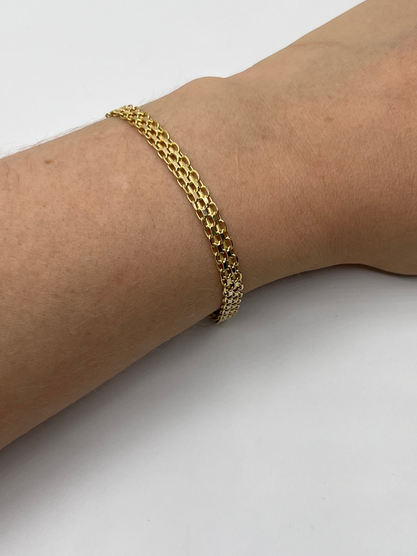 Pulso It Chino Oro amarillo 18k 3,73 Gr / 4,85 mm / 19 Cm