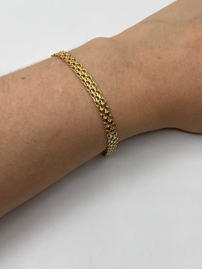 Pulso It Chino Oro amarillo 18k 3,73 Gr / 4,85 mm / 19 Cm