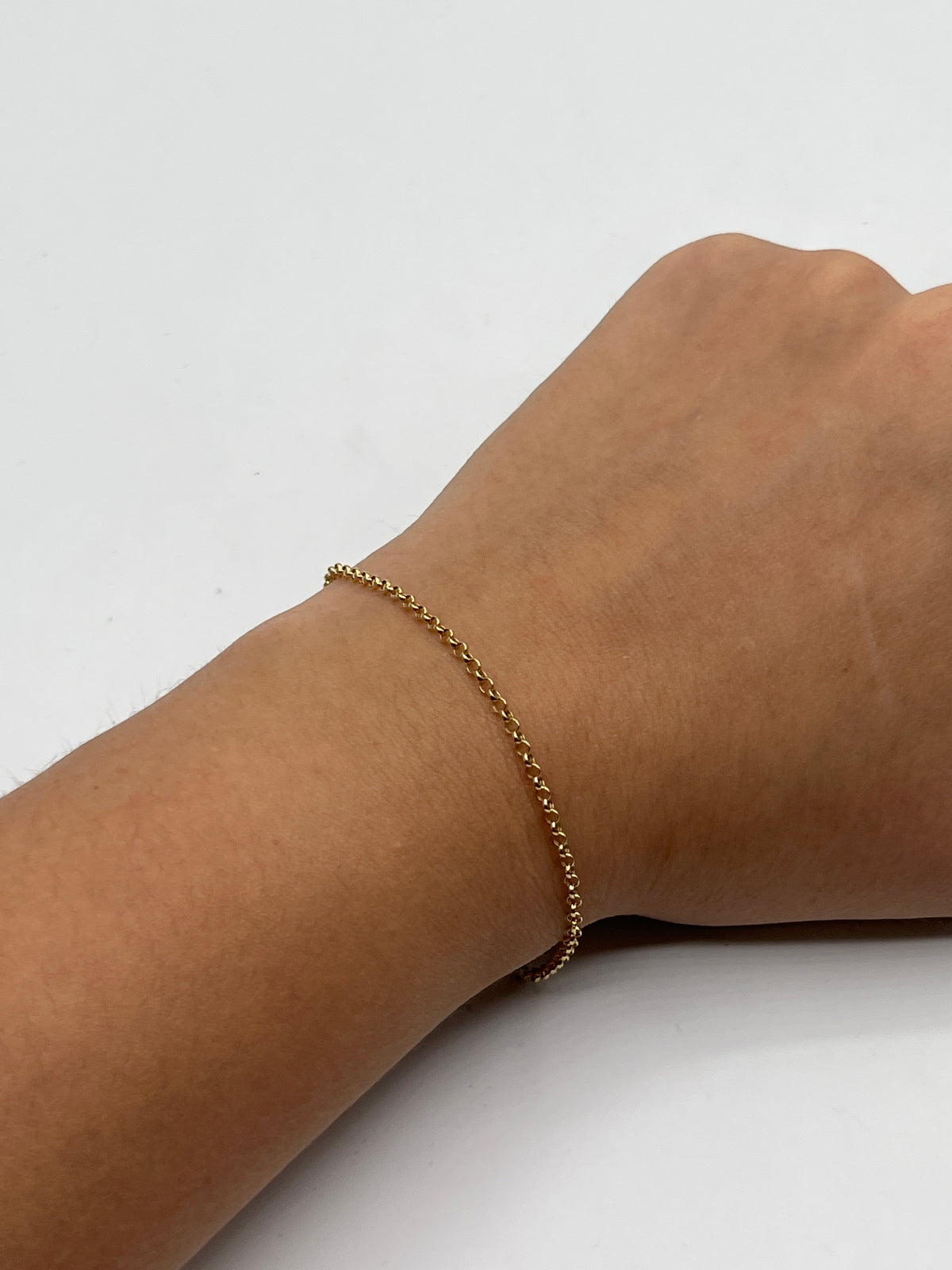 Pulso It Rolon Oro amarillo 18k +3 / 0,63 Gr / 1,8 mm / 17 Cm
