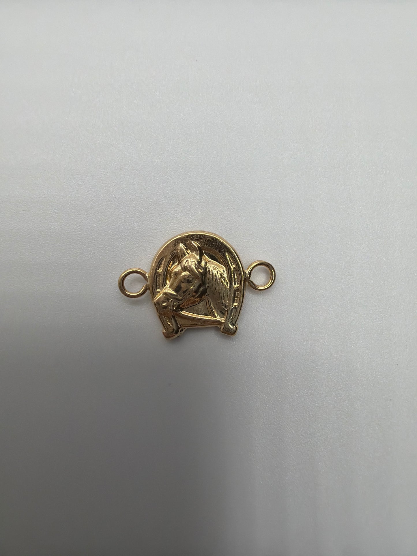 Herraje Caballo Oro amarillo 18k 0,44 Gr / 0,9 Cm