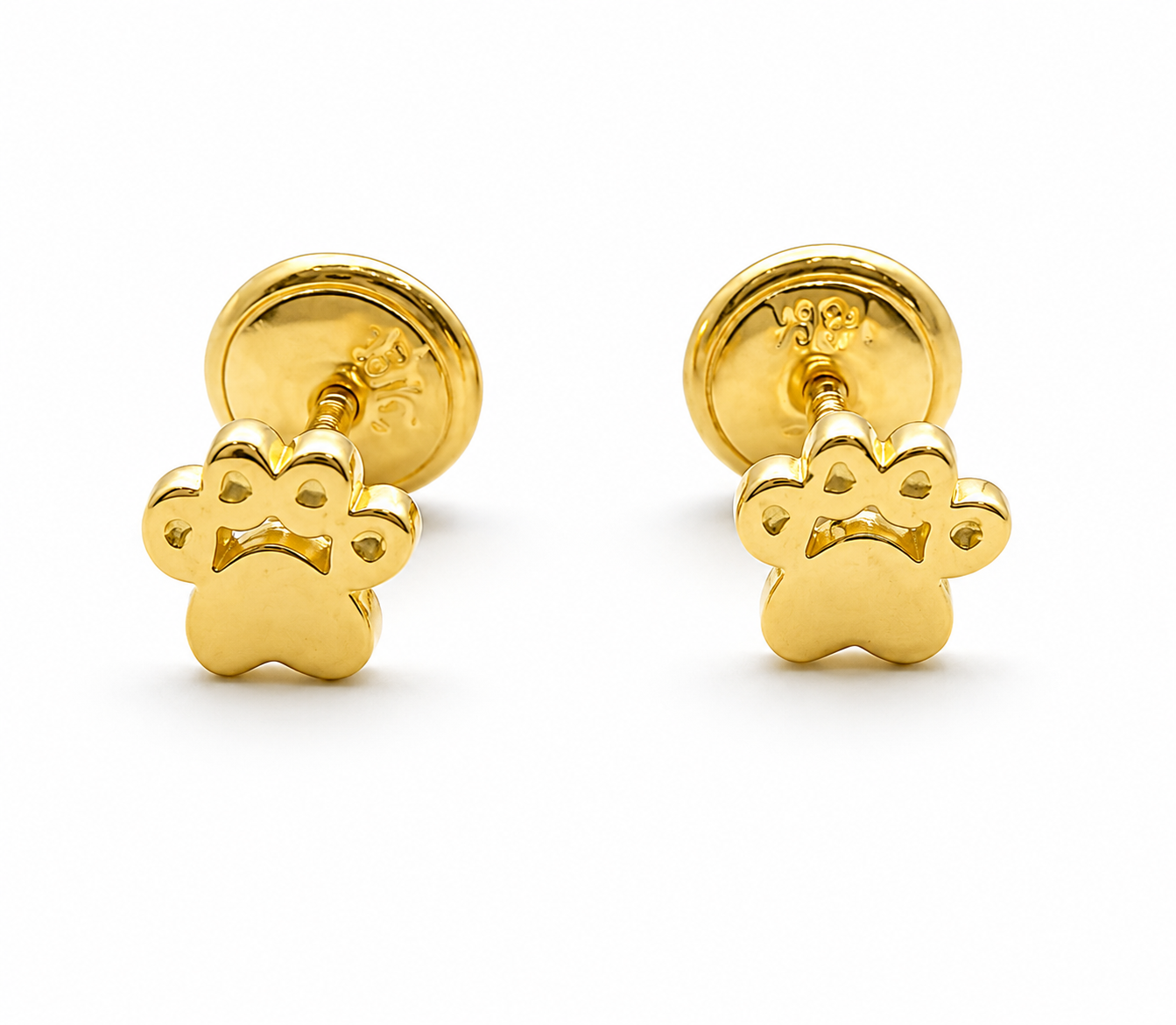 Topos Huella Oro amarillo 18k 0,79 Gr / 4,80 mm