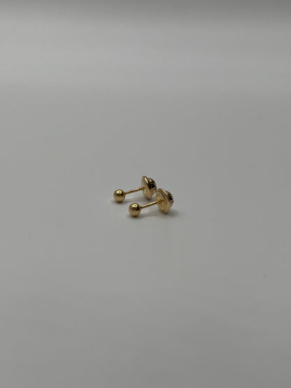 Topos Bola Lisa Oro amarillo 18k 0,42 Gr / 3 mm