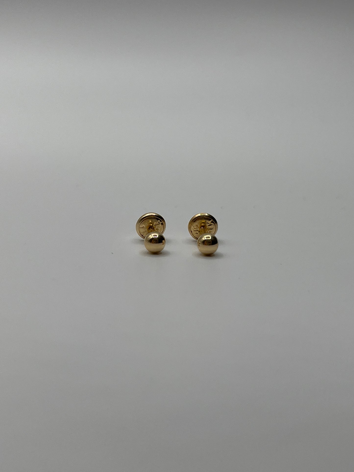 Topos Bola Lisa Oro amarillo 18k 0,48 Gr / 4 mm