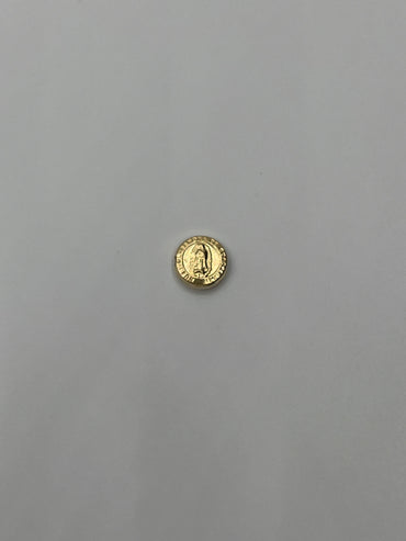 Herraje Virgen Guadalupe Oro amarillo 18k 0,23 Gr / 0,80 Cm