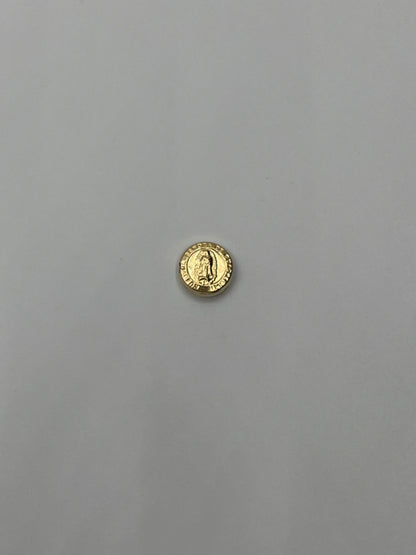 Herraje Virgen Guadalupe Oro amarillo 18k 0,23 Gr / 0,80 Cm