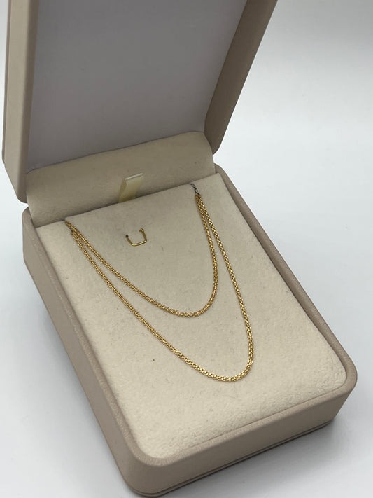 Cadena It China Oro amarillo 18k +3 / 2,53 Gr / 1 mm / 45 Cm